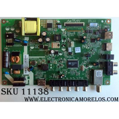 MAIN FUENTE (COMBO) PARA TV VIZIO / NUMERO DE PARTE 3632-2872-0150 / 0171-2271-5647 / 3632-2872-0395 / MODELOS D32HN-D0 LAUAUKBS / D32HN-D0 LAUAUKAR / D32HN-D0 LAUAUKAS / D32HN-D0 LAUAUKES